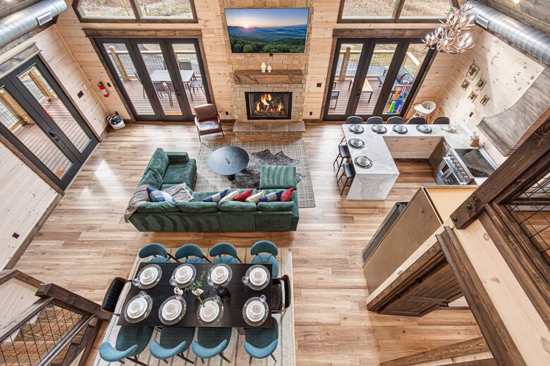 Luxury Group Cabin Near Pigeon Forge with Indoor Pool & Theater - Sevierville, Tennessee