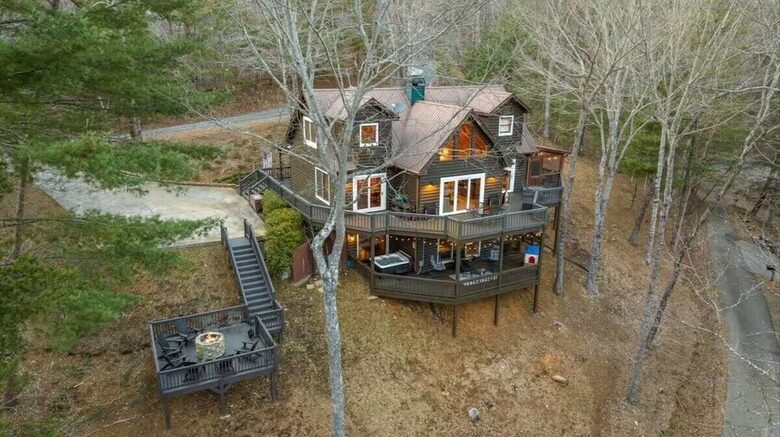 Where Lake Views Meet Fireside Nights in Blue Ridge - Blue Ridge, Georgia