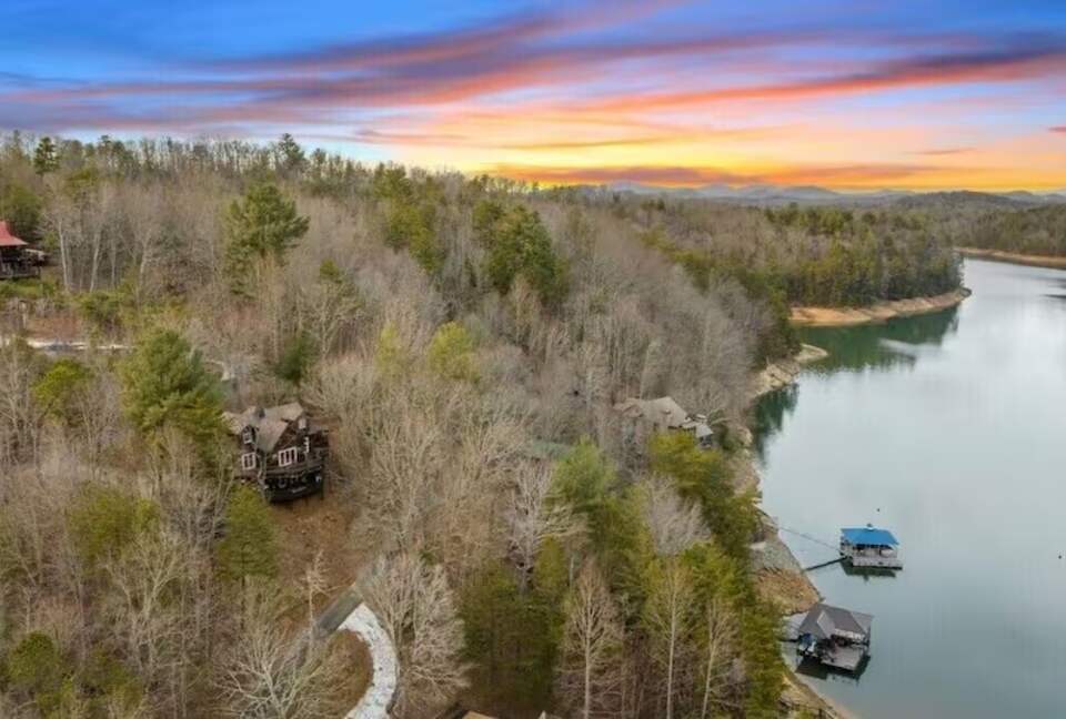 Where Lake Views Meet Fireside Nights in Blue Ridge - Blue Ridge, Georgia