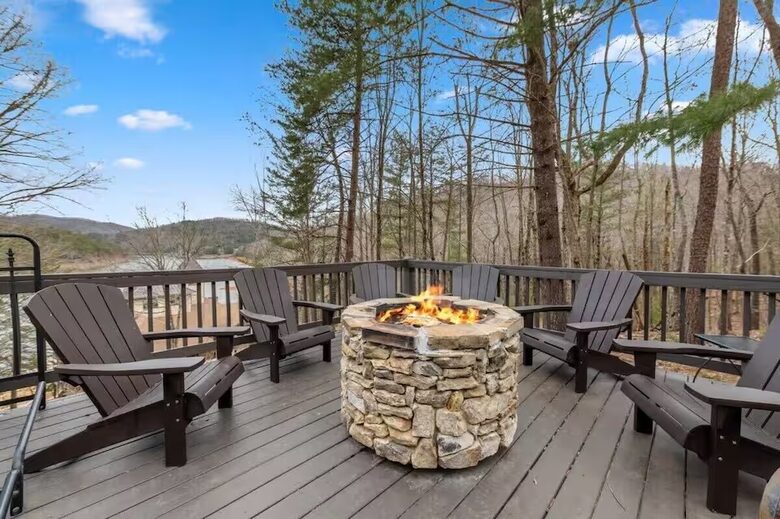 Where Lake Views Meet Fireside Nights in Blue Ridge - Blue Ridge, Georgia