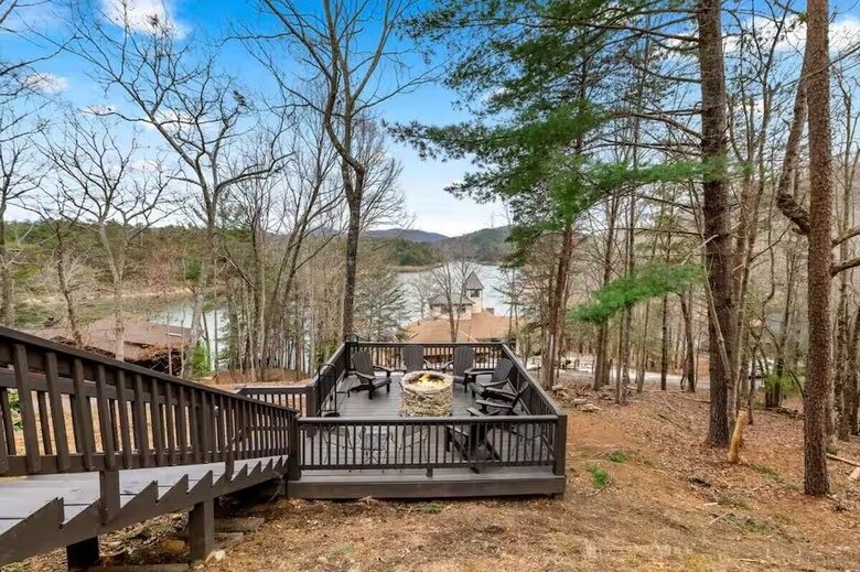 Where Lake Views Meet Fireside Nights in Blue Ridge - Blue Ridge, Georgia