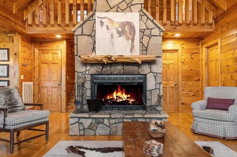 Where Lake Views Meet Fireside Nights in Blue Ridge - Blue Ridge, Georgia