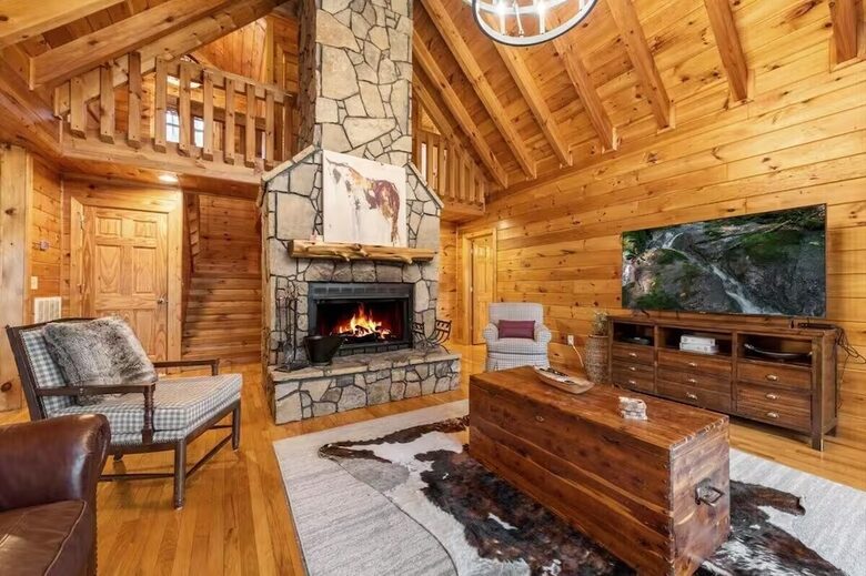 Where Lake Views Meet Fireside Nights in Blue Ridge - Blue Ridge, Georgia