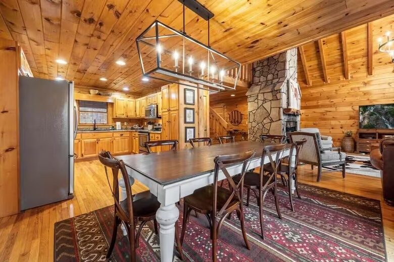 Where Lake Views Meet Fireside Nights in Blue Ridge - Blue Ridge, Georgia