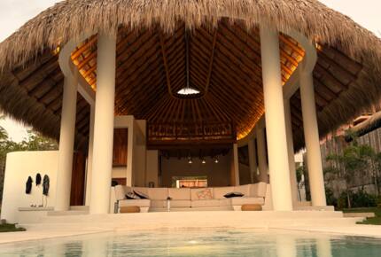 Playa Saladita Surf Villa with Infinity Pool - Guerrero, Mexico