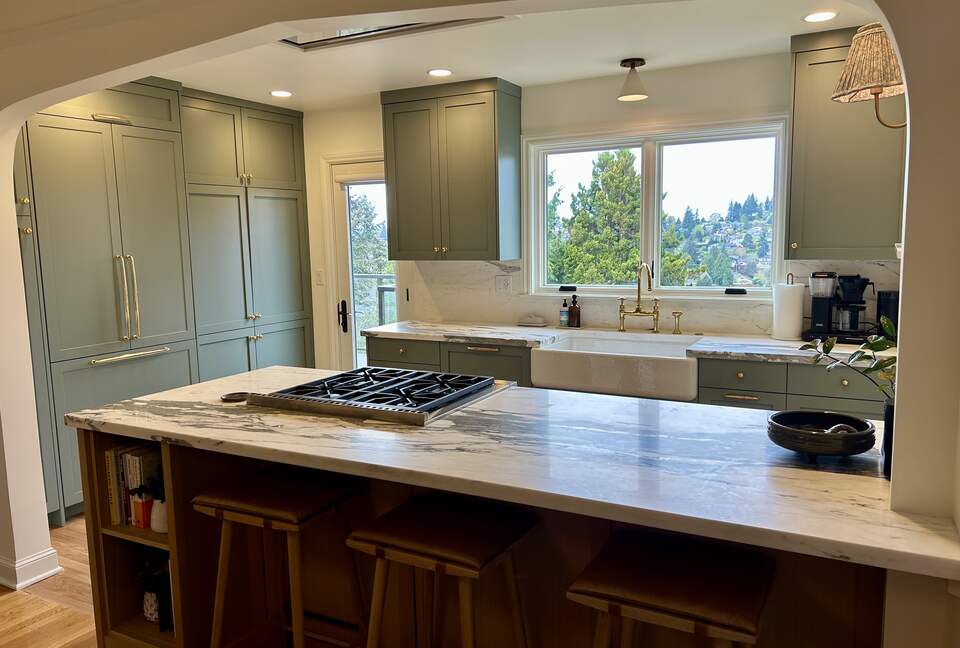 Renovated chefs kitchen