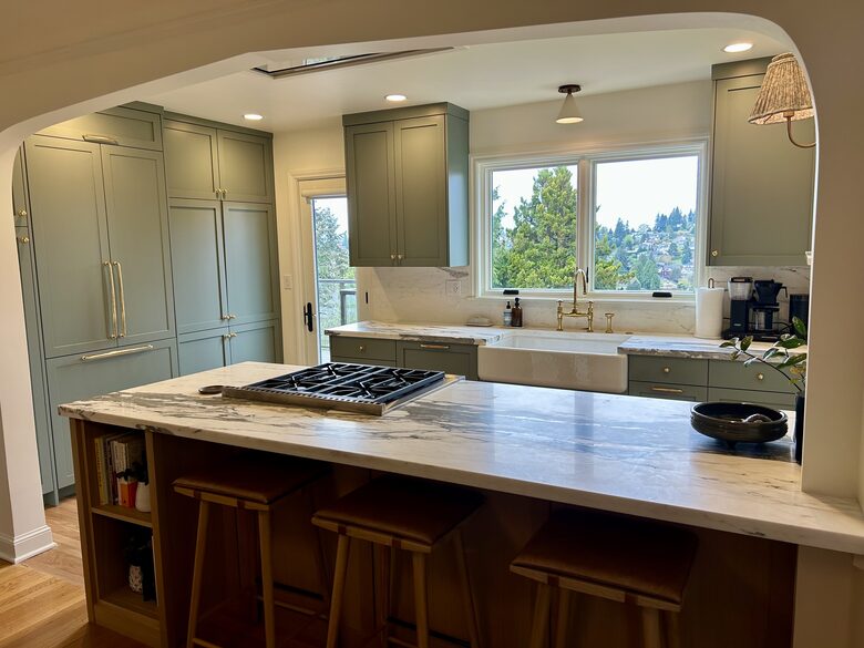 Renovated chefs kitchen