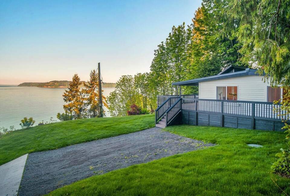 Hillside Home with Ocean Views & Outdoor Living - Edmonds, Washington