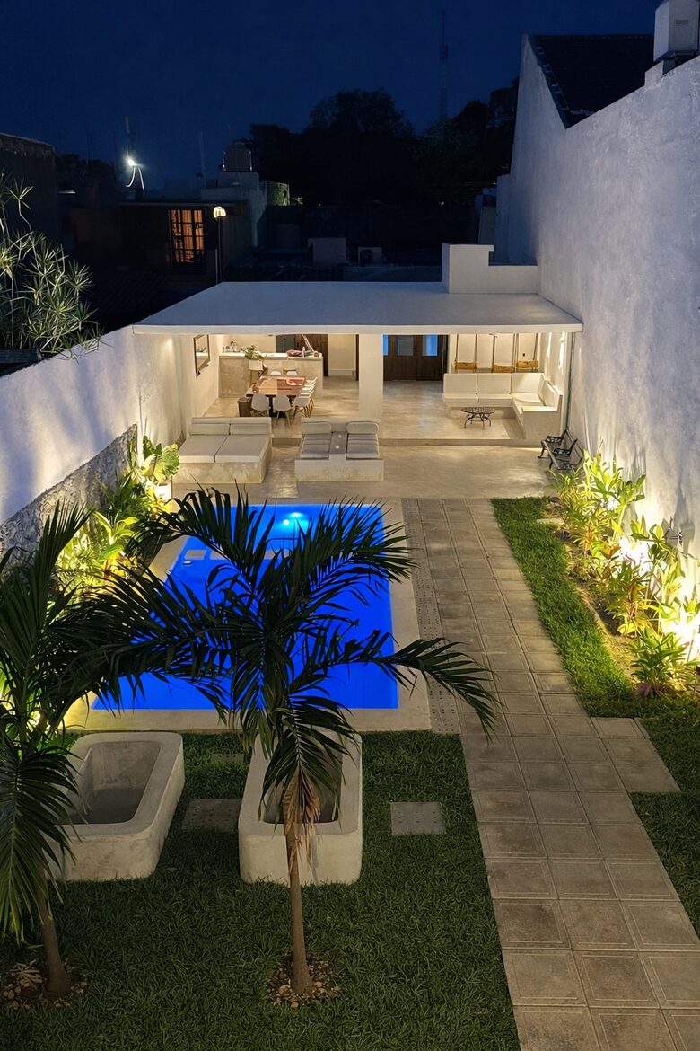 Un gioiello architettonico nel quartiere dei ristoranti più rinomati di Mérida - Mérida, Messico