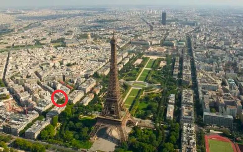 Elegance Overlooking the Eiffel Tower - Paris, France