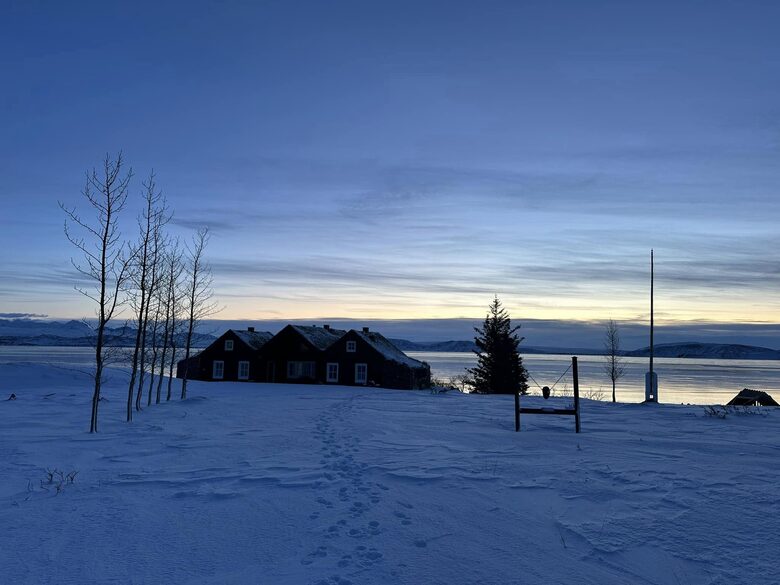 A Lakeside Tribute to Icelandic Heritage - Selfoss, Iceland