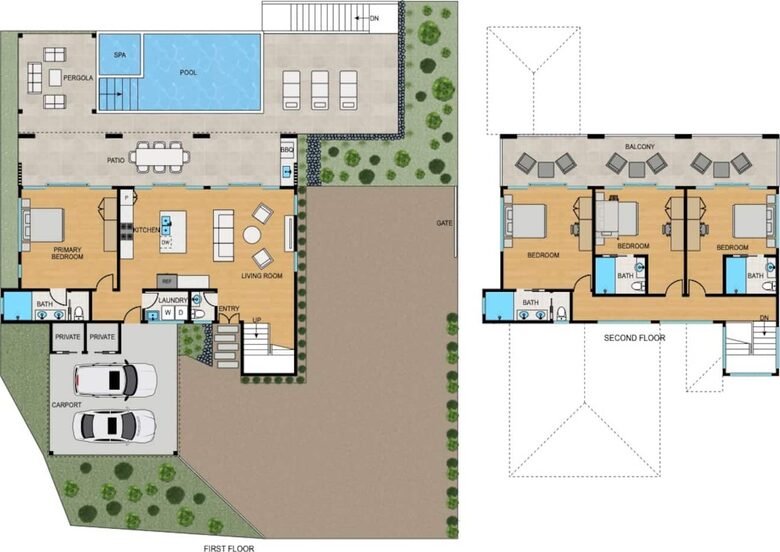 Pacific Horizon Infinity Pool in Costa Rica - Ballena, Costa Rica