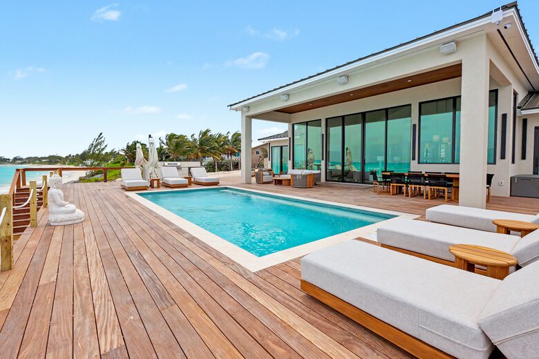 Tar Bay Oceanfront Splendor | Includes Pool and Guest House - Great Exuma, Bahamas