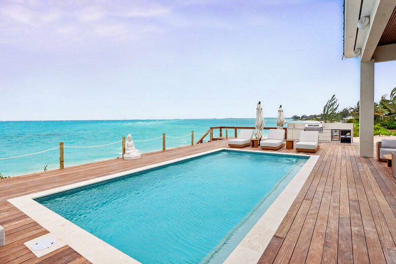 Tar Bay Oceanfront Splendor | Includes Pool and Guest House - Great Exuma, Bahamas