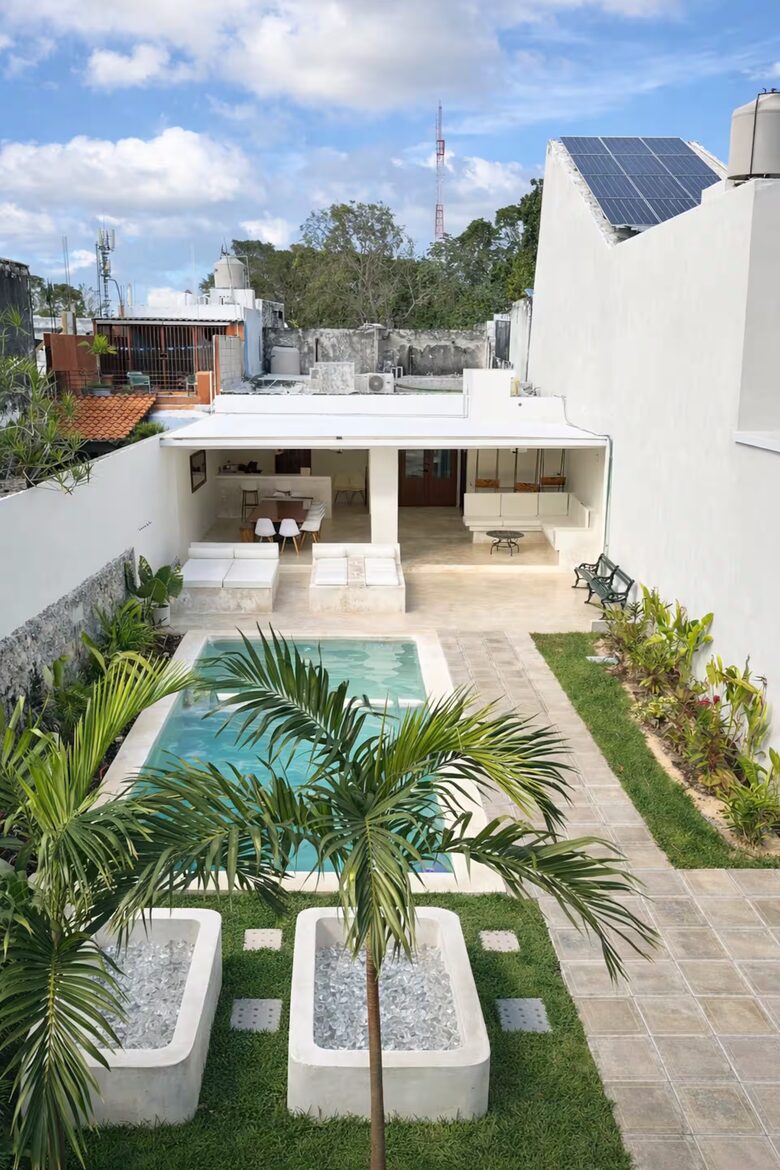 Un gioiello architettonico nel quartiere dei ristoranti più rinomati di Mérida - Mérida, Messico
