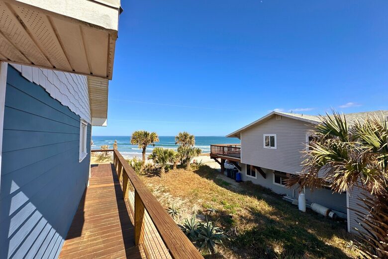 Oceanfront St. Augustine Retreat with Expansive Deck - St. Augustine, Florida