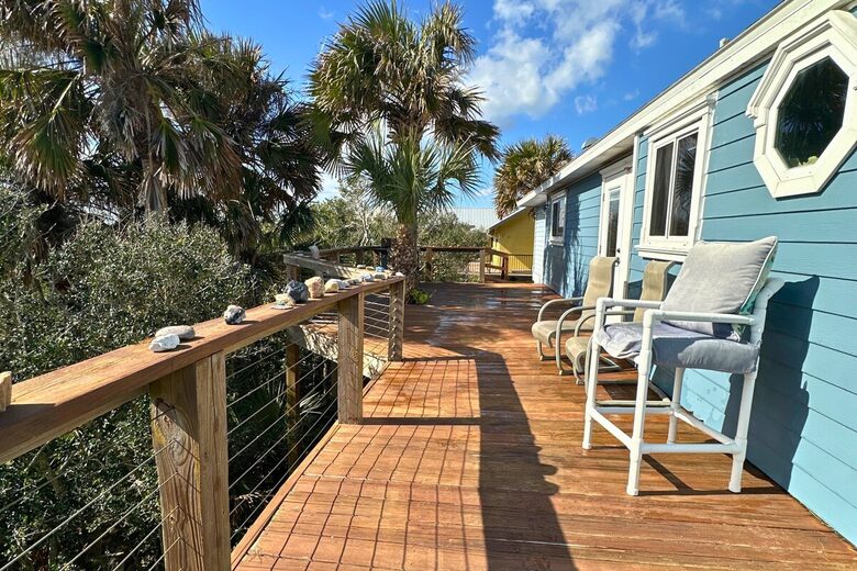 Oceanfront St. Augustine Retreat with Expansive Deck - St. Augustine, Florida