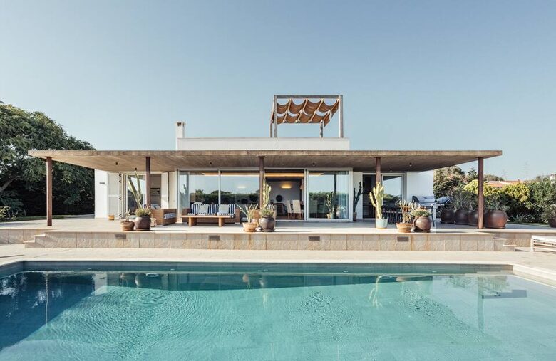 A South Coast Mediterranean Villa with Sea Views - Sant Lluís, Menorca, Spain