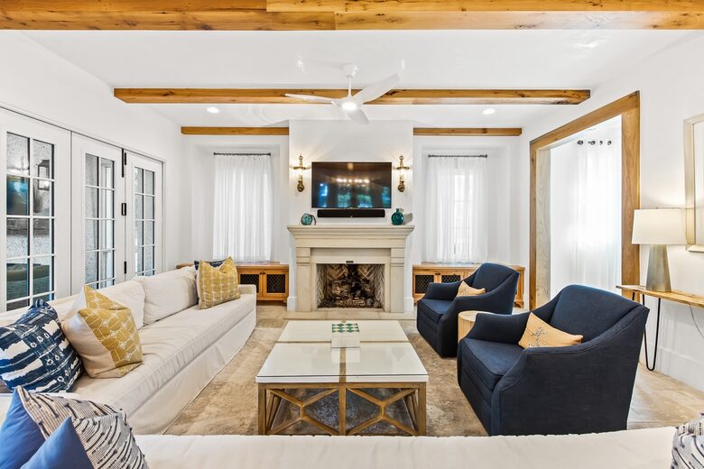 Gated 30A Escape with Lookout Tower & Beach Access - WaterSound, Florida