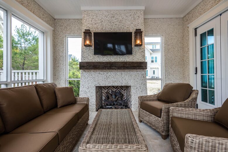 Gated 30A Escape with Lookout Tower & Beach Access - WaterSound, Florida