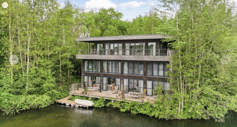 Atalaya House view from water