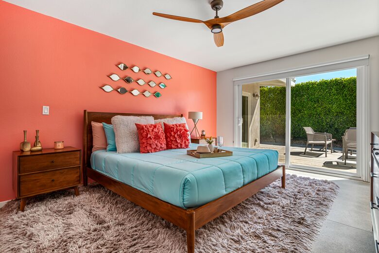 A Desert Modern Stay Centered Around Poolside Mountain Views - Palm Springs, California