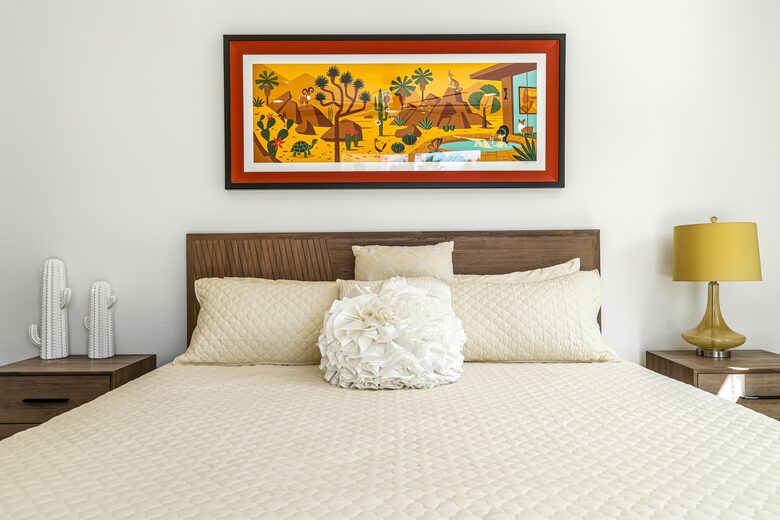 A Desert Modern Stay Centered Around Poolside Mountain Views - Palm Springs, California