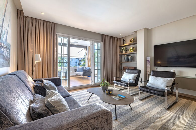 Sophisticated South-Facing Retreat in Puente Romano - Marbella, Spain