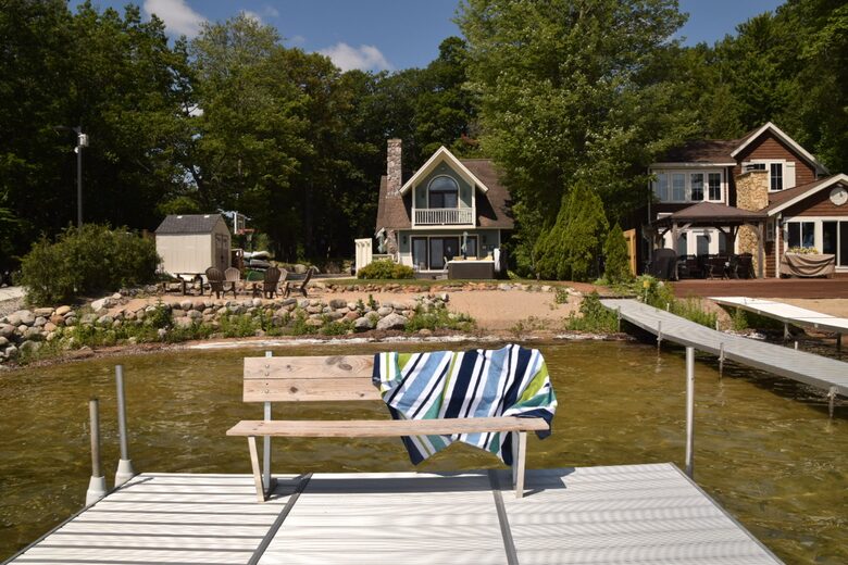 Traverse City Lakefront Escape with Dock - Traverse City, Michigan