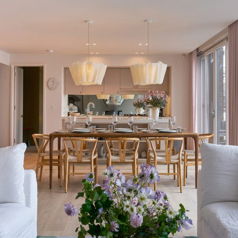 Dining Room / Kitchen view