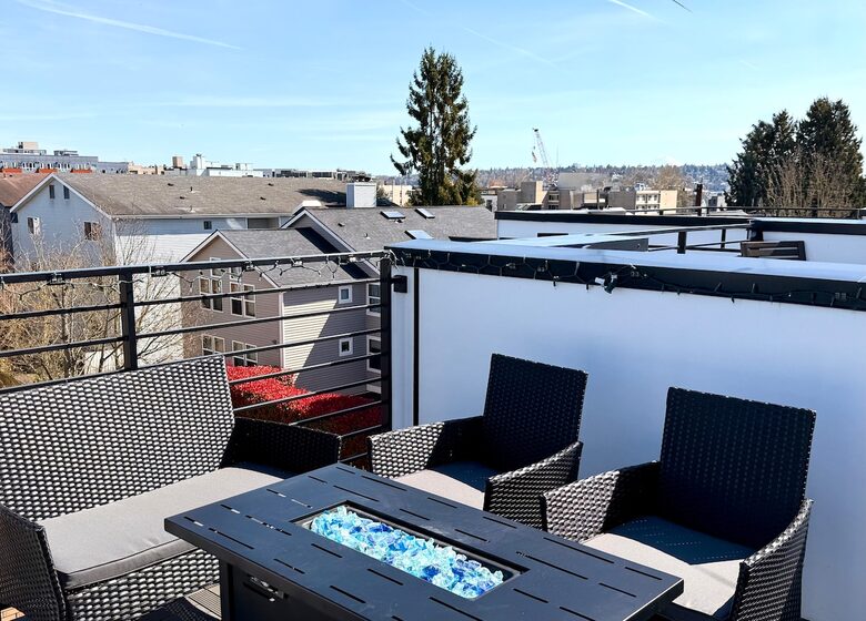 Scandinavian Ballard Townhome with Rooftop Views - Seattle, Washington