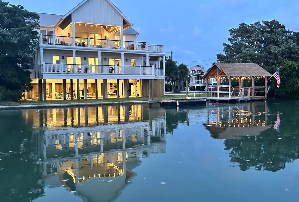 Waterfront Home on Creek & Private Dock