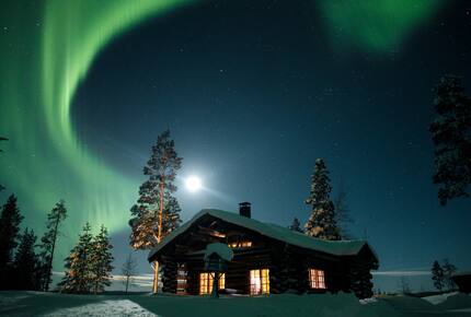 A Refined Aurora Retreat Above the Arctic Circle - Levi, Finland