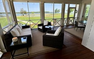 Grand Waterfront Estate with Pool, Dock & Panoramic Views - White Stone, Virginia