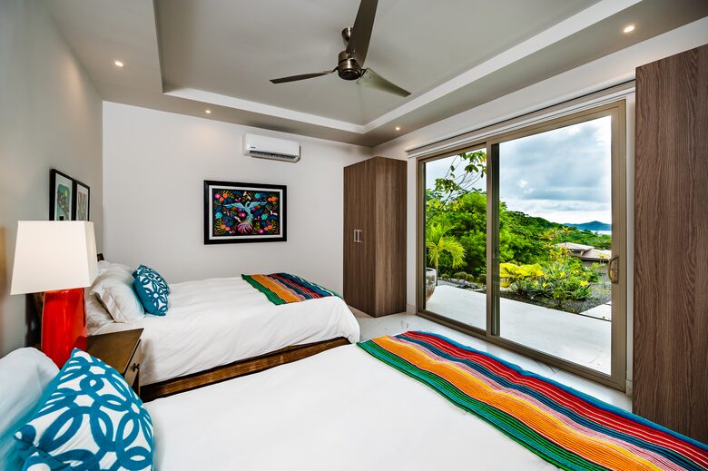 2 Queen Bedroom looking out to SW