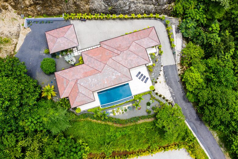 Aerial of Casa Cascada Pacifica