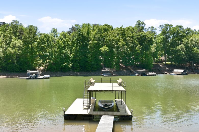 Lake Lanier Modern Lakefront | Private Dock & Fire Pit - Dawsonville, Georgia