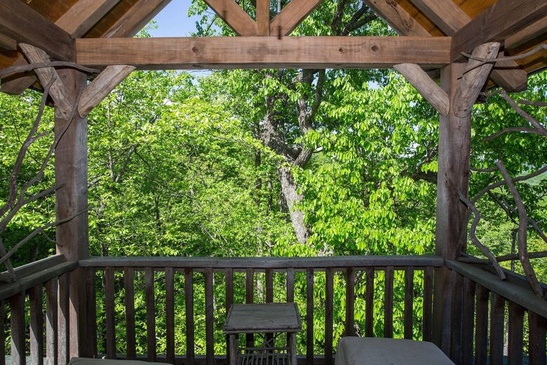Upstairs porch