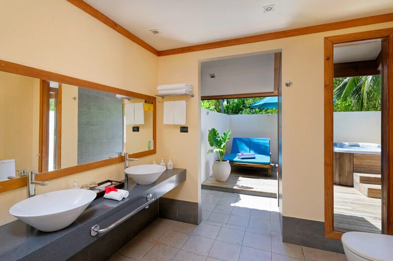 Canareef Island Resort- Sunrise Beach Villa - Addu City, Maldives