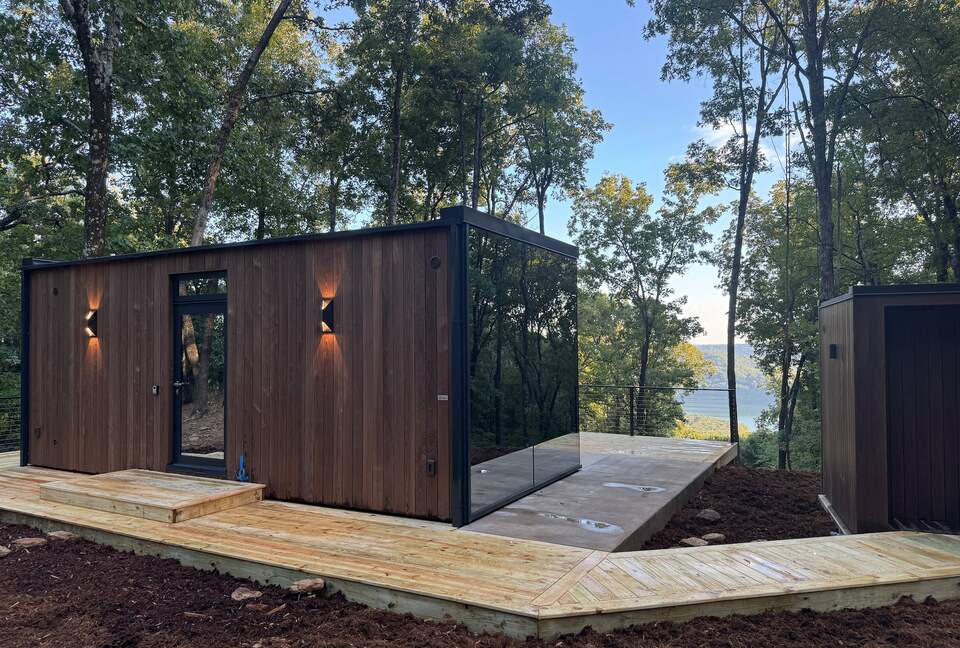 Luxury Lake View Sauna Retreat on the Boston Scenic Loop - Mountainburg, Arkansas