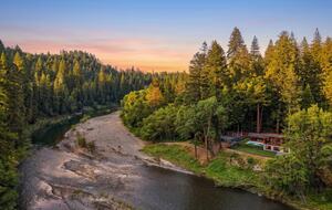 Private California Estate Along the Eel River - Redway, California