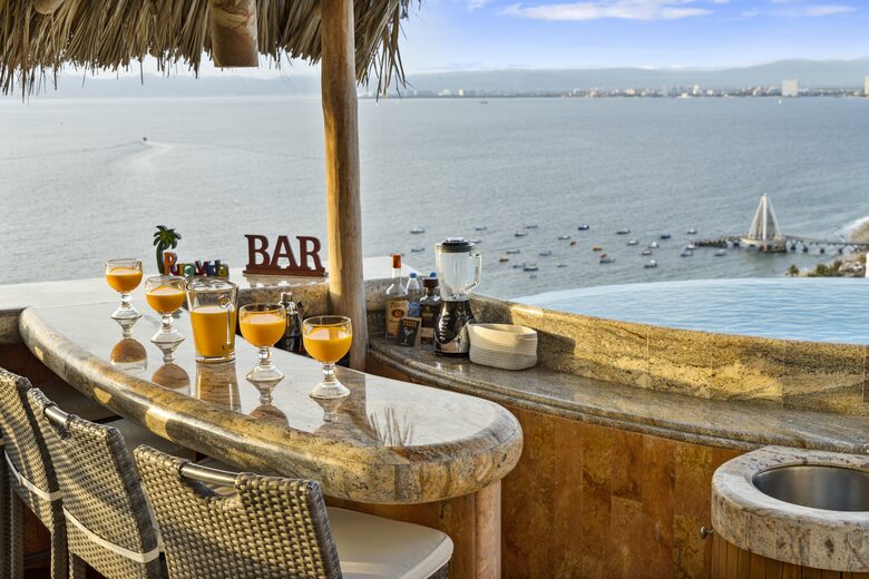 Bayview Villa Above Los Muertos Beach with Private Infinity Pool - Vallarta, Mexico
