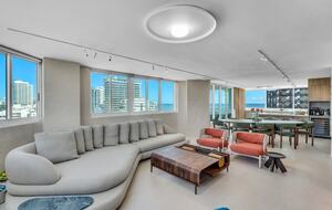 Designer Miami Beach Apartment with Skyline Views - Miami Beach, Florida