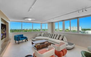 Designer Miami Beach Apartment with Skyline Views - Miami Beach, Florida
