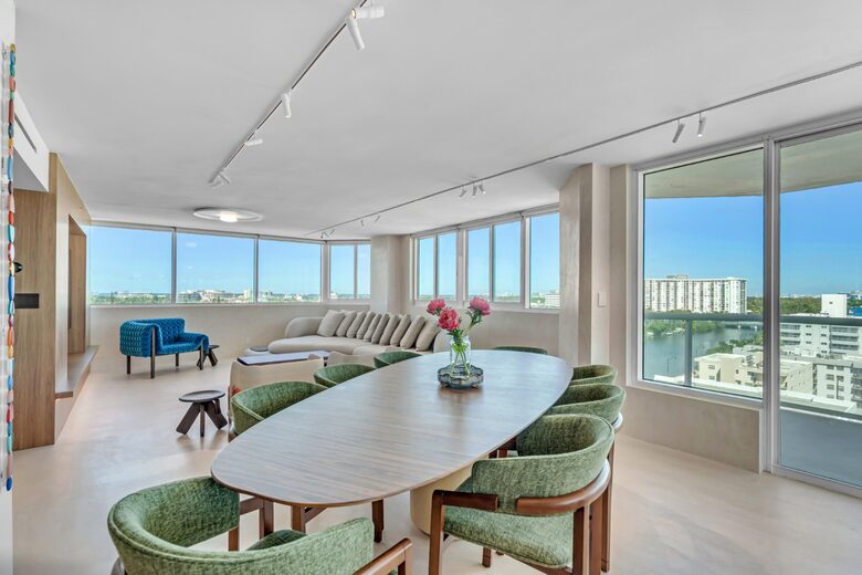 Designer Miami Beach Apartment with Skyline Views - Miami Beach, Florida