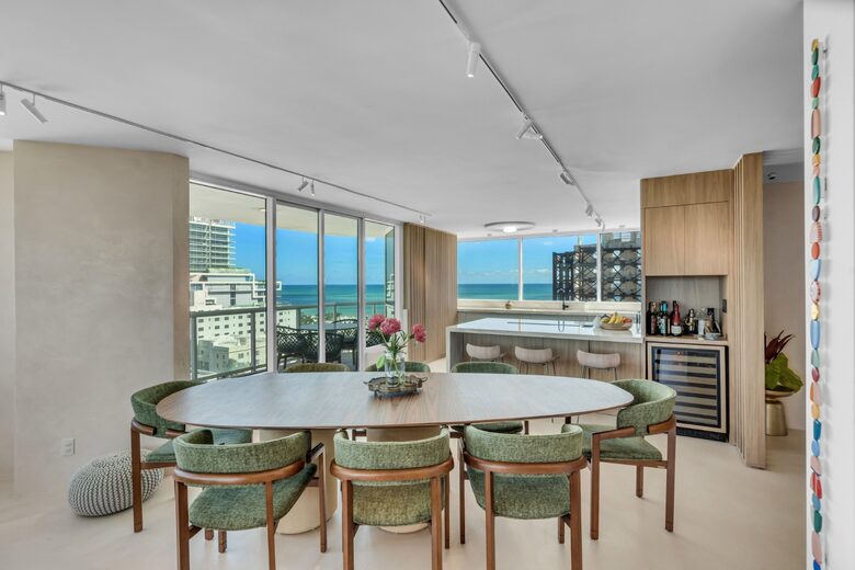 Designer Miami Beach Apartment with Skyline Views - Miami Beach, Florida