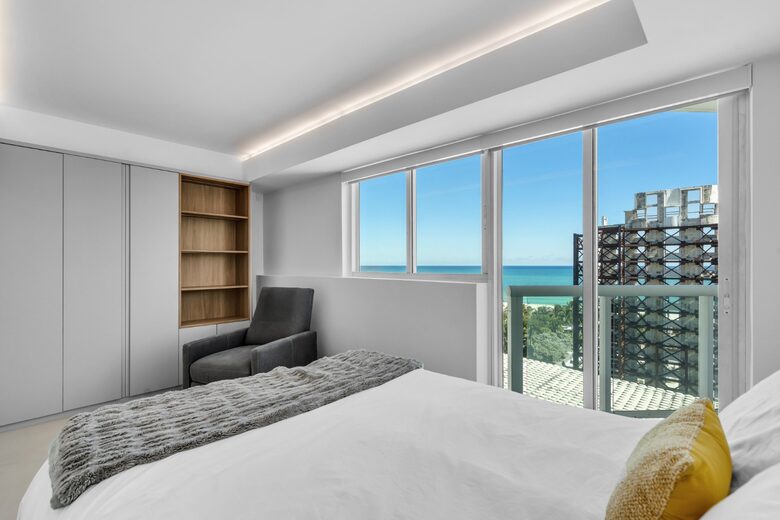 Designer Miami Beach Apartment with Skyline Views - Miami Beach, Florida