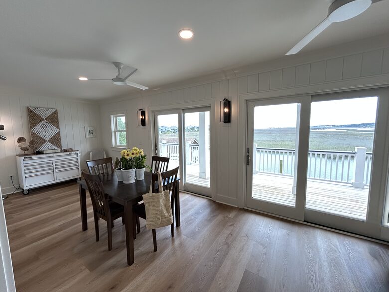 2nd Floor Waterfront Den with Dining