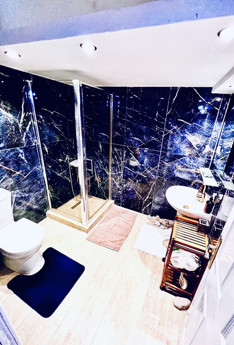 Basement bathroom ensuite