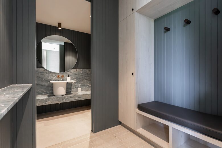 Powder and Mudroom